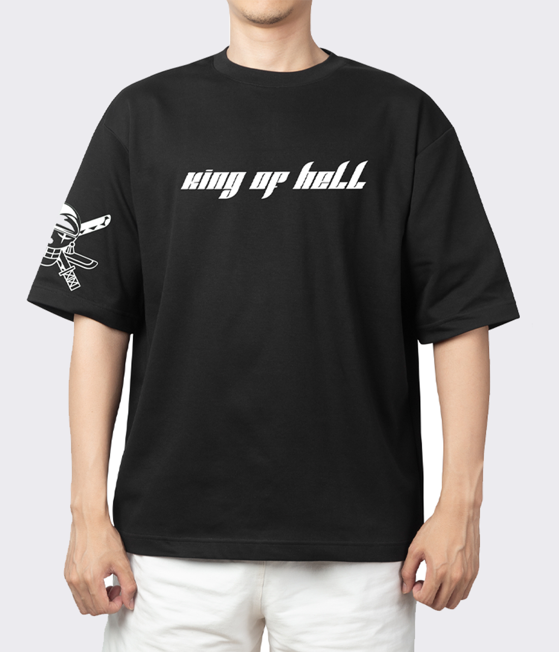 King of Hell Oversize Reflective T-shirt