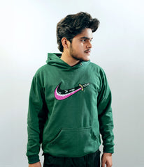 Roronoa Zoro embroidered hoodie