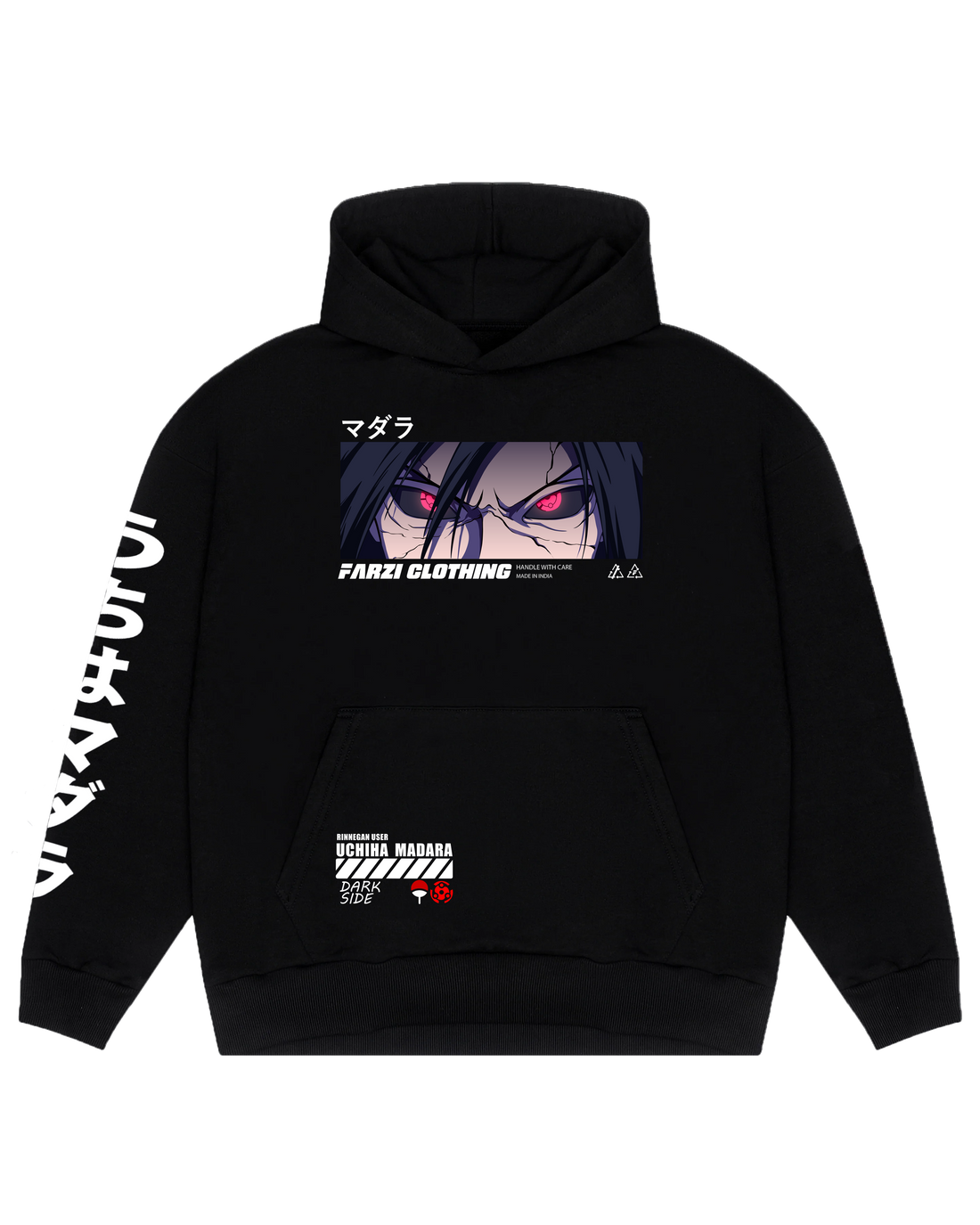 Madara Uchiha reflective hoodie