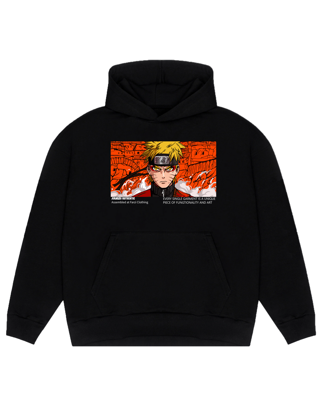 Naruto Sage Printed  hoodie