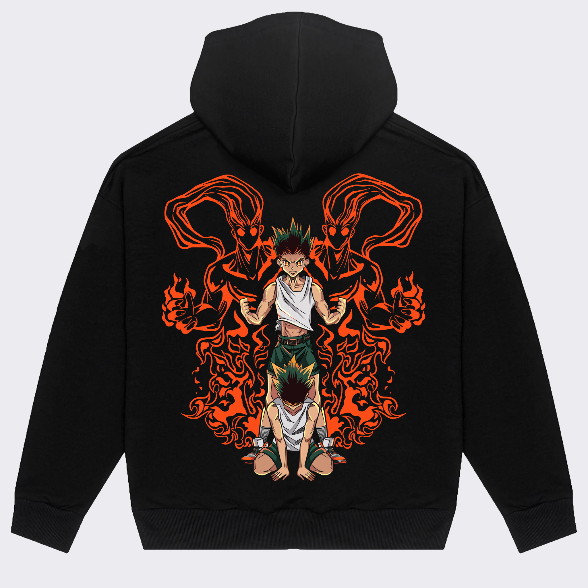 Gon Freecs Rage Printed  hoodie