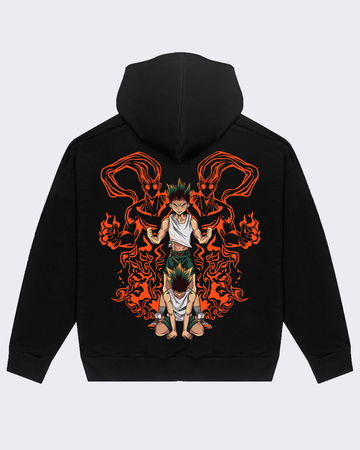 Gon Freecs Rage Printed  hoodie