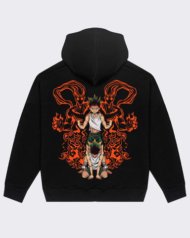 Gon Freecs Rage Printed  hoodie