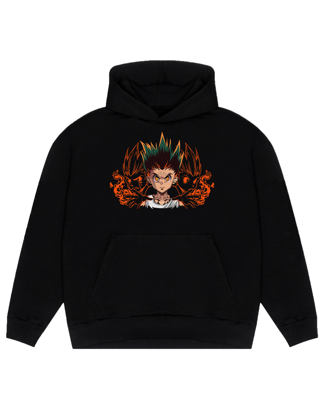 Gon Freecs Rage Printed  hoodie