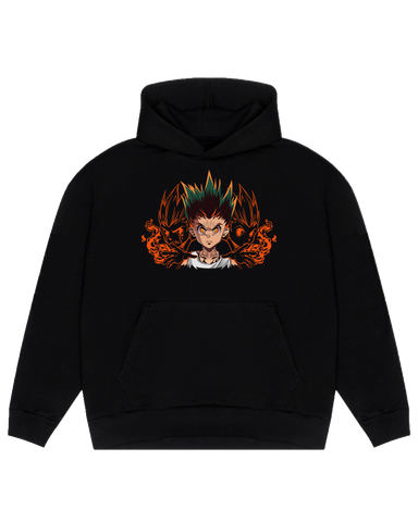 Gon Freecs Rage Printed  hoodie