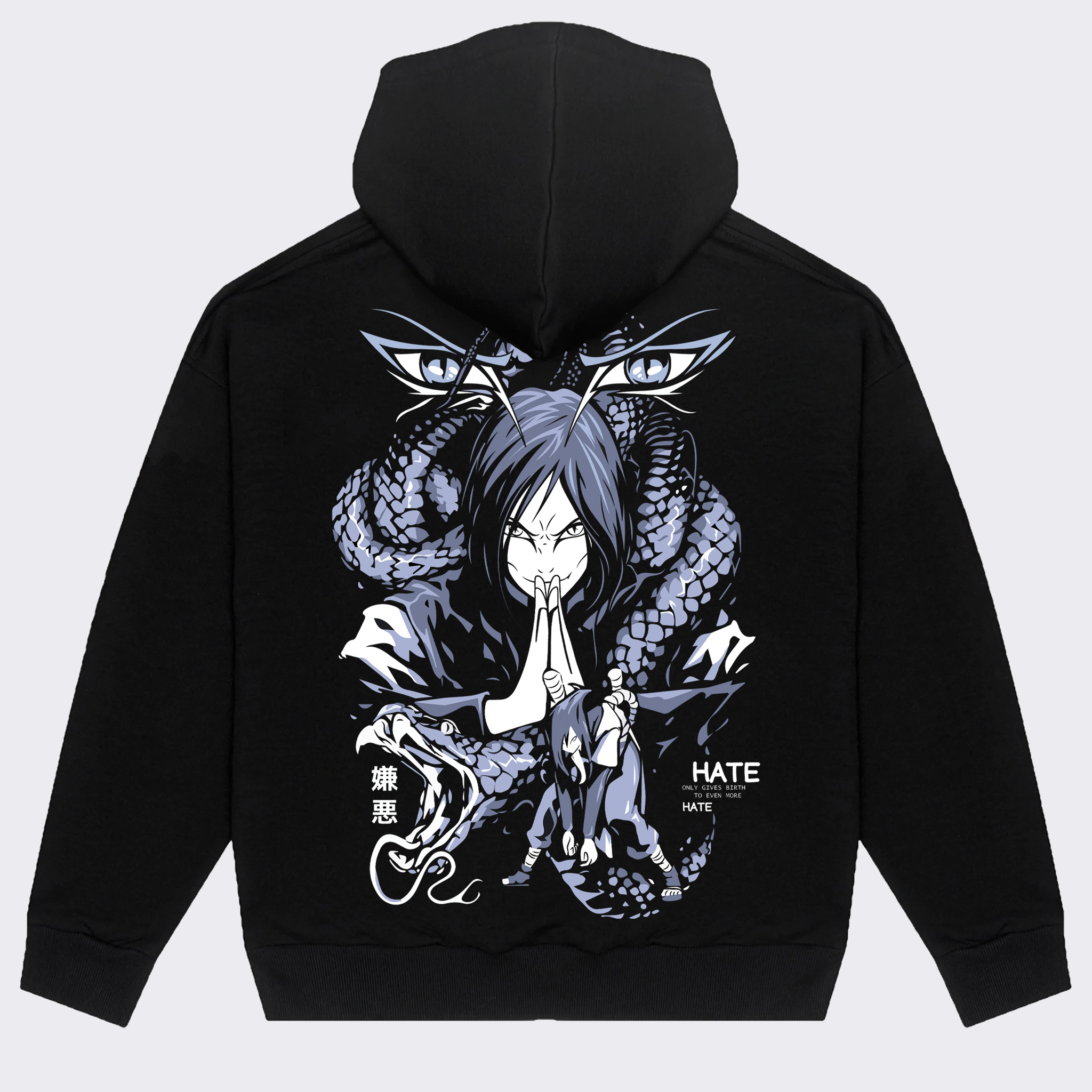 Orochimaru  Printed  hoodie