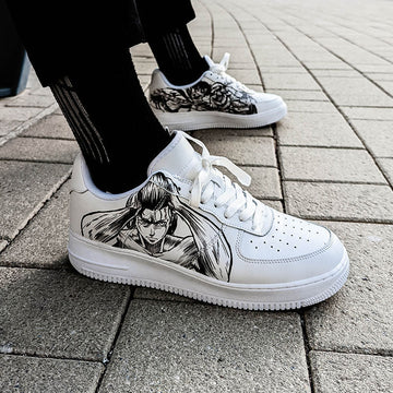 Eren Yeager X Levi Ackerman Low Top Sneakers