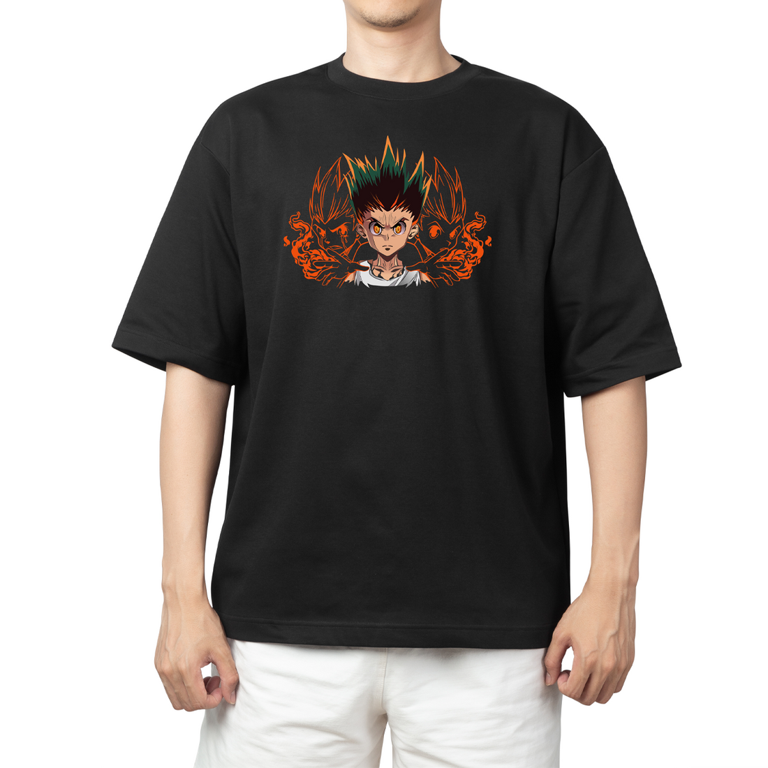 Gon Freecss Oversize  Printed Tees