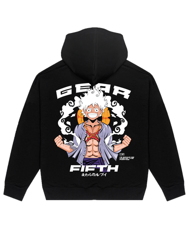 Monkey Luffy embroidered hoodie