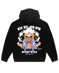 Monkey Luffy embroidered hoodie