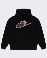 Monkey Luffy embroidered hoodie