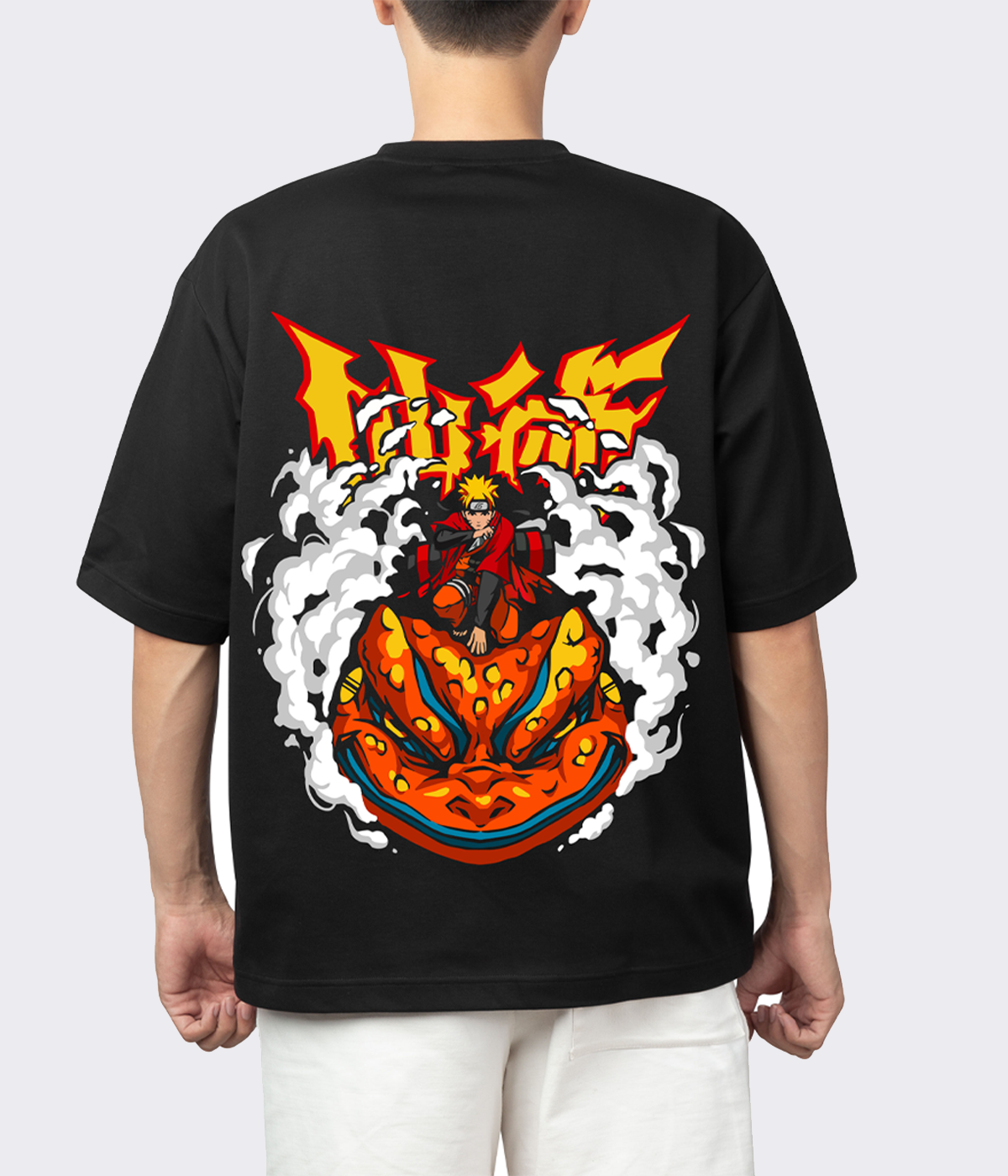 Naruto Oversize  Printed Tess